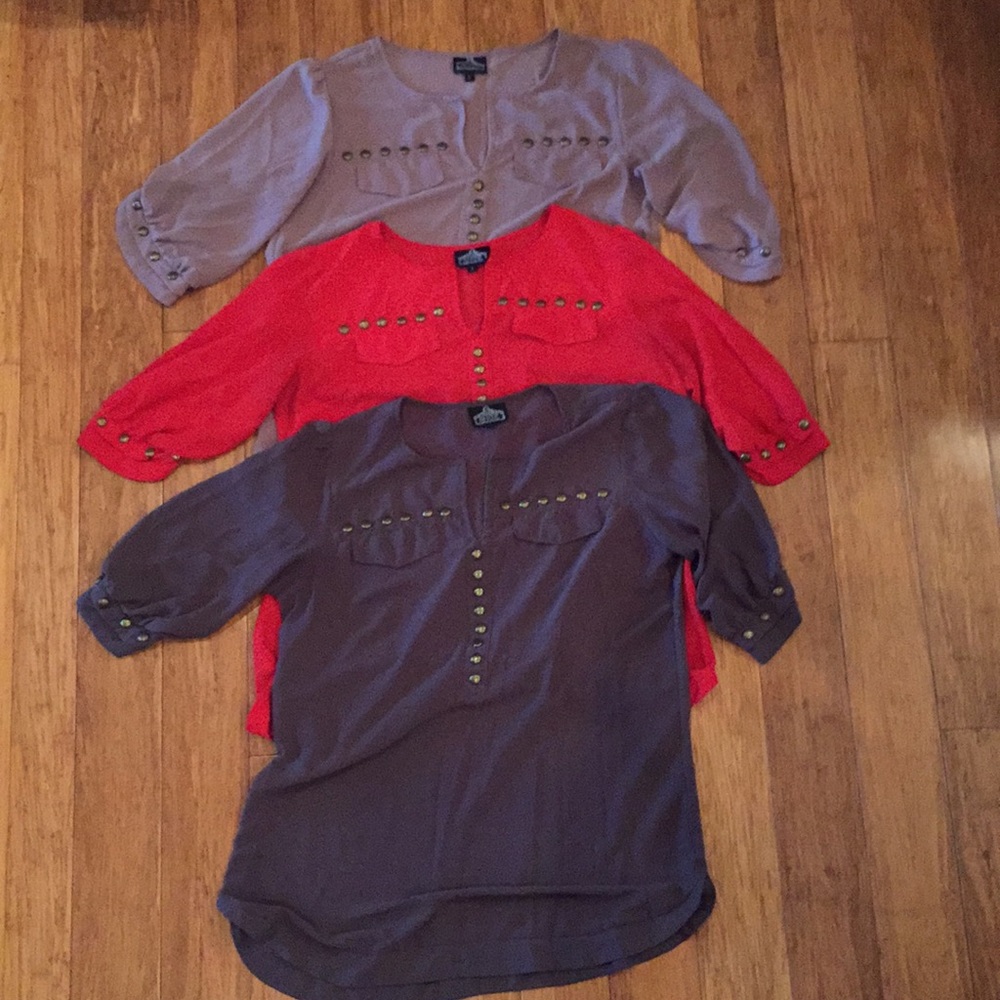 Studded Dress Tops